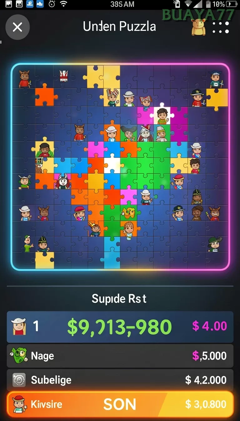 Galeri pratinjau visual buaya77 build APK resmi terbaru
